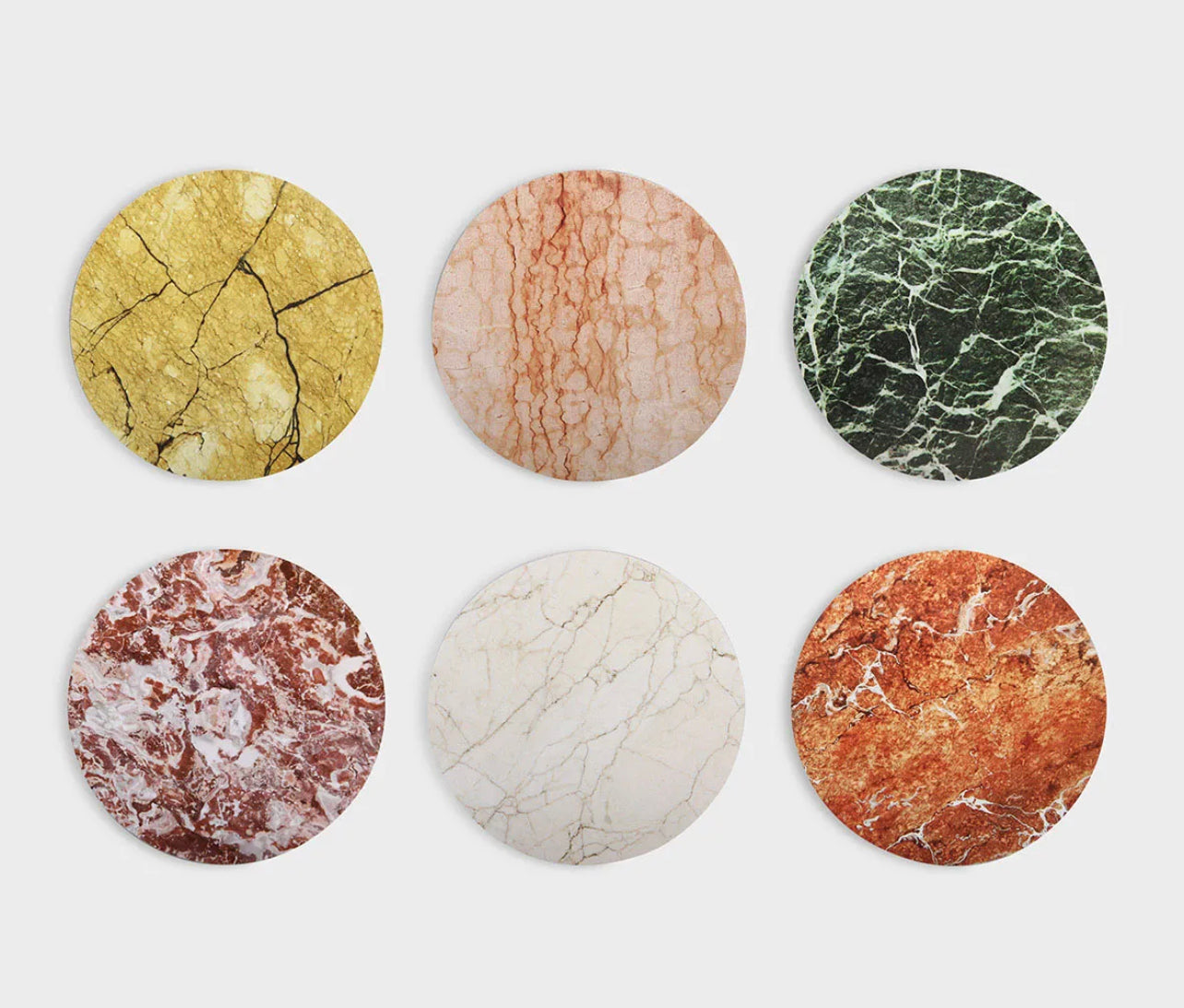 Onderzetters Stone - set van 6