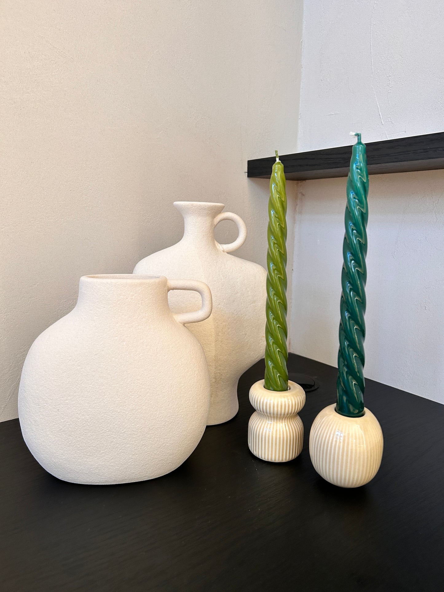 Kaarsenhouder créme - bol